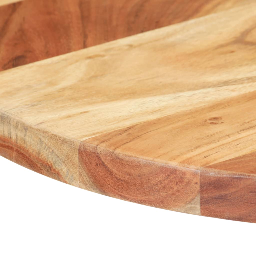 Mesa De Bistró Madera Maciza De Acacia Ø60x76 Cm_3