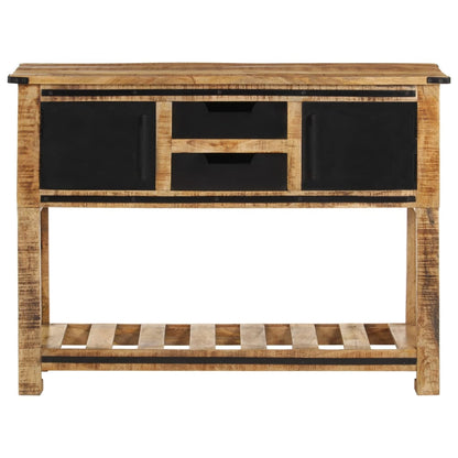 Mesa Consola De Madera Maciza De Mango 100x35x75 Cm_0