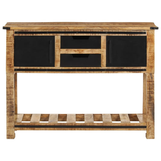 Mesa Consola De Madera Maciza De Mango 100x35x75 Cm_0