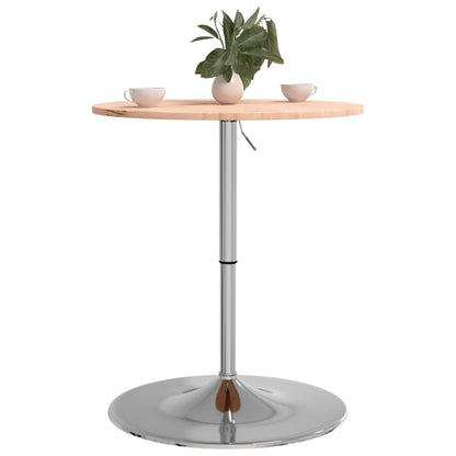 Mesa Alta De Madera Maciza De Haya Ø60x89,5 Cm_2