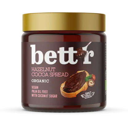 Crema De Cacao Y Avellana Bett's 250g Bio_0