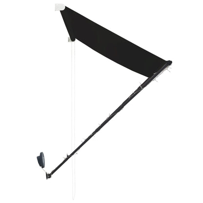 Toldo Retráctil Con Led Gris Antracita 350x150 Cm_5
