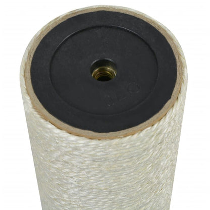 Vidaxl Poste Rascador Para Gatos 8x55 Cm 10 Mm Beige_1