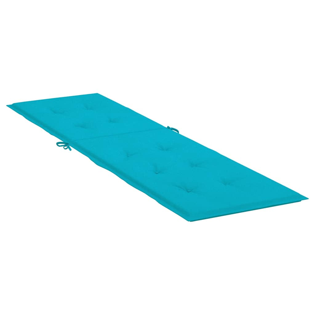 Vidaxl Cojín Para Tumbona Tela Oxford Turquesa_3