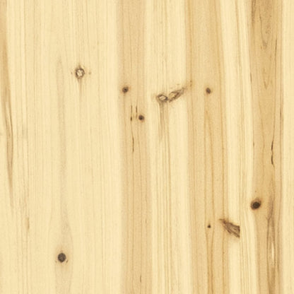 Mesa De Centro De Madera Maciza De Abeto 50x50x33,5 Cm_4