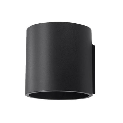 Aplique De Pared Orbis 1 Negro, G9_1