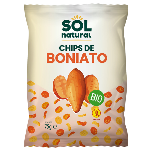 Chips de Boniato bio Sol Natural 75 g