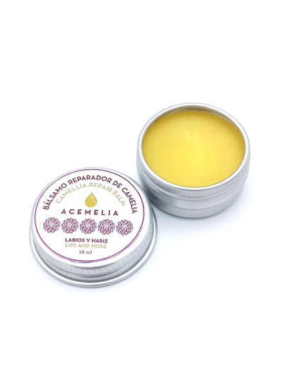 Labial Reparador para labios y nariz en lata con Aceite de Camelia_0