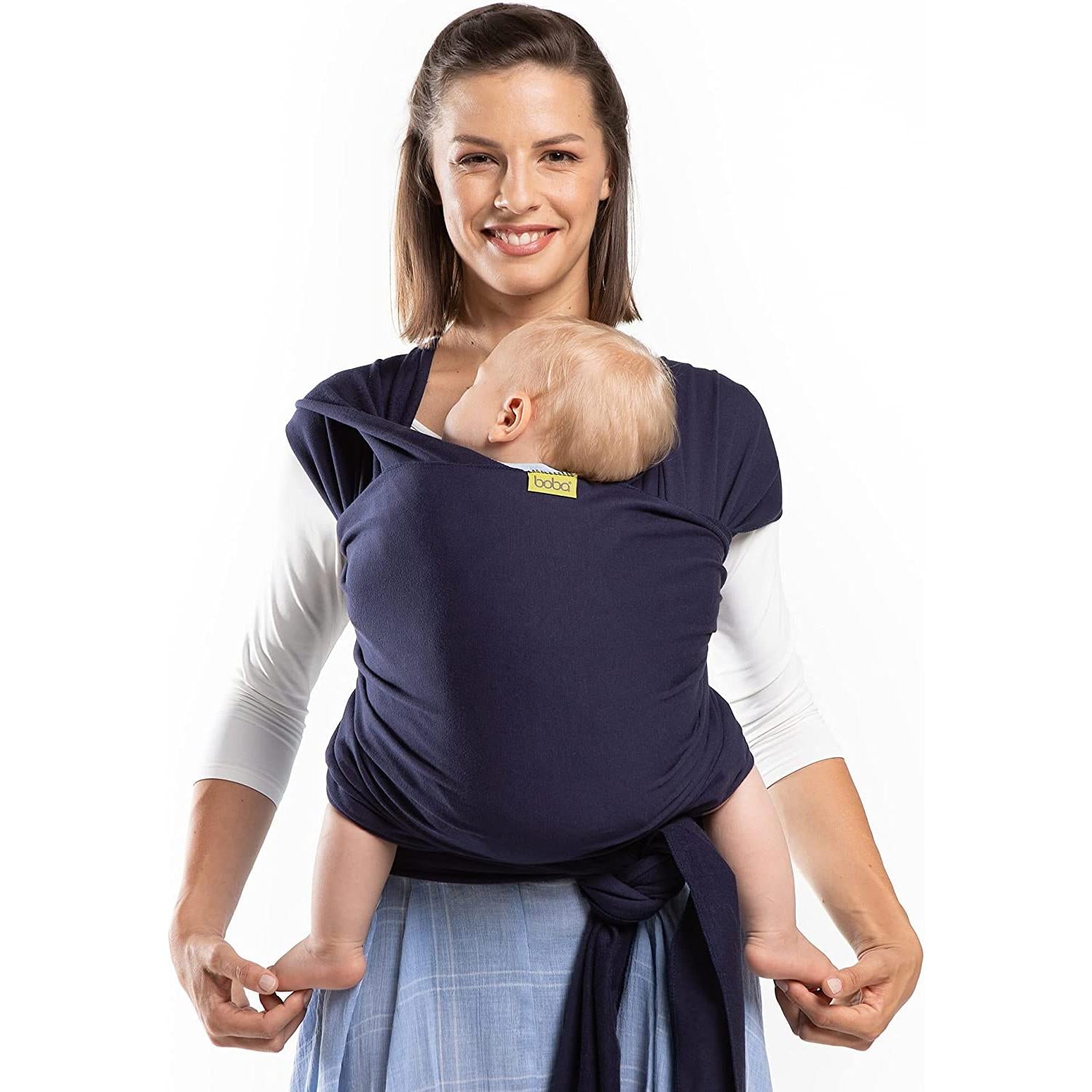 Fular Elástico Portabebé, Boba Wrap Navy_0