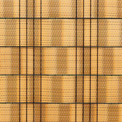 Toldos De Balcón 10 Uds Ratán Sintético Marrón Claro 255x19 Cm / Vetonek_3