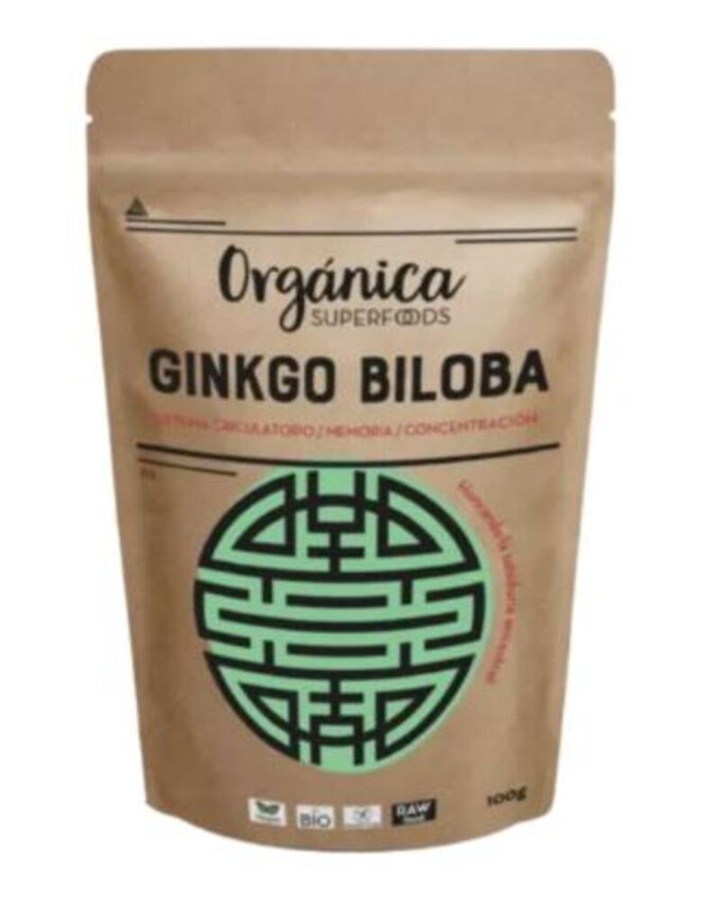 Ginko Biloba Raw Sin Gluten Bio 100g_0