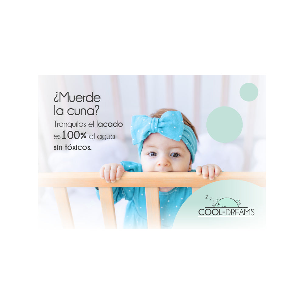 Cama Montessori Apache 140×70 Cm De Madera De Haya Con Colchón Sanitario Ternum, Color Natural_5