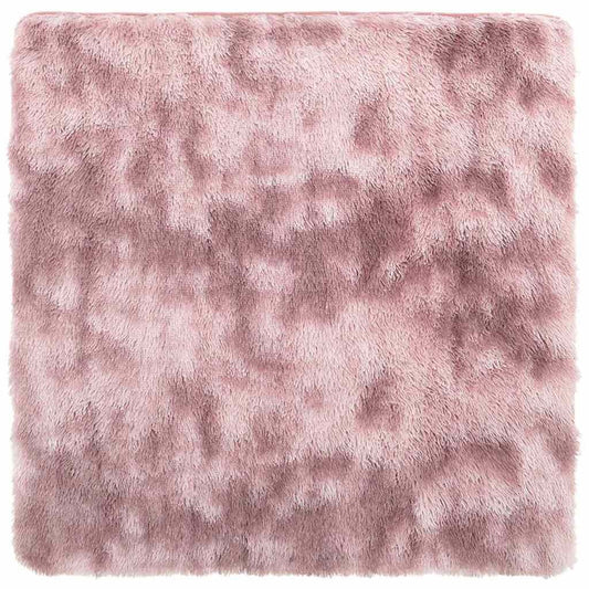 Vidaxl Alfombra De Pelo Largo Navarra Rosa Polvoriento 200x200 Cm_0