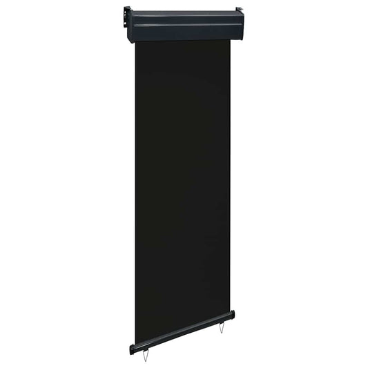Vidaxl Toldo Lateral De Balcón Negro 65x250 Cm_0