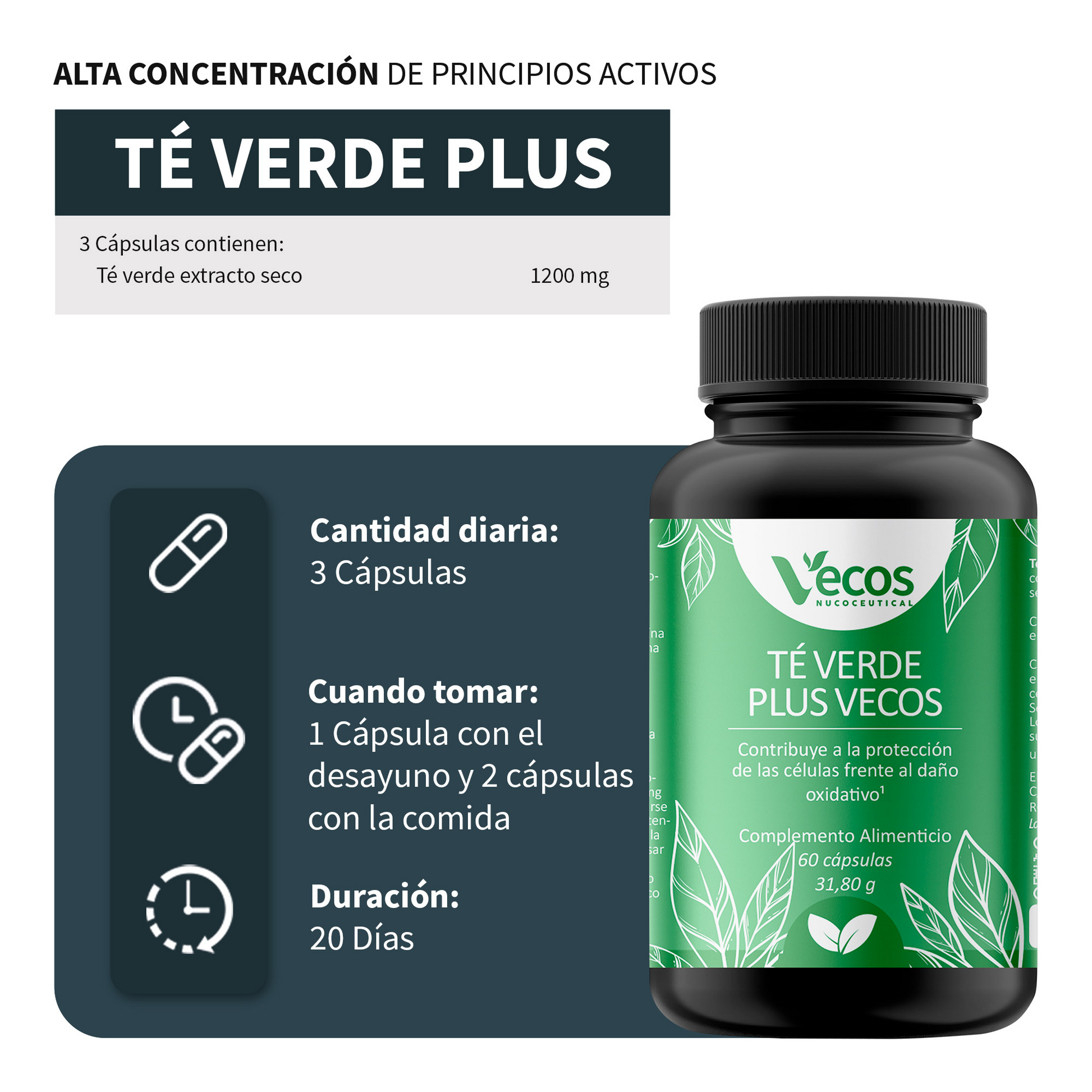 Coenzima Q10 200 Mg Vecos 60 Cápsulas | Energía Celular Y Corazón | Con Vitamina C Y E_2