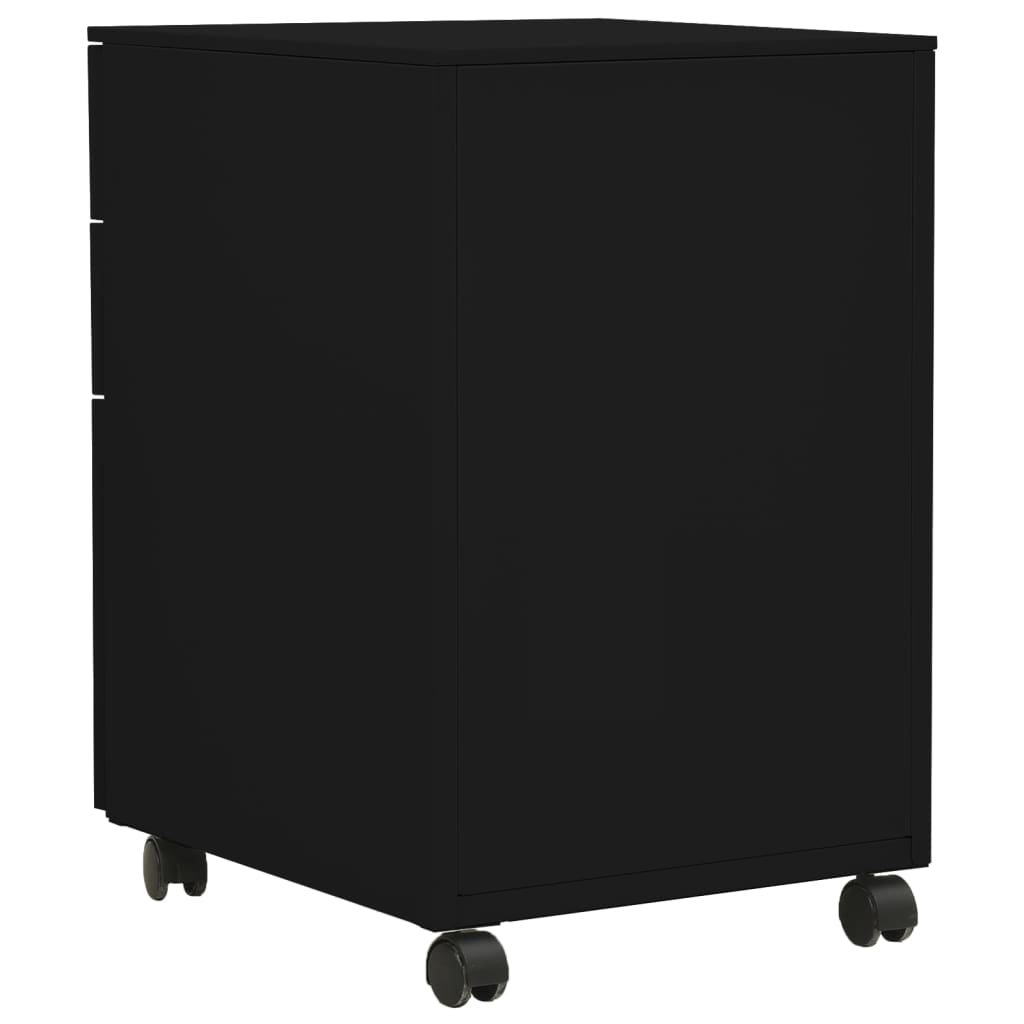 Armario Archivador Acero Negro 39x45x60 Cm_3