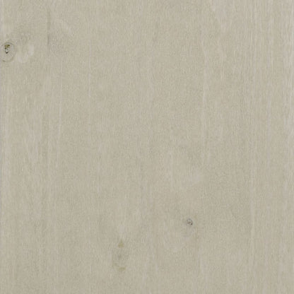Aparador Hamar Madera Maciza De Pino Blanca 85x35x80 Cm / Vetonek_4