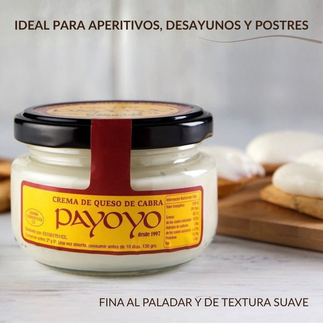 Cesta Queso Gourmet Regalo De Queso Payoyo | Queso Semicurado, Queso Crema De Cabra Y Rulo De Queso De Cabra_4