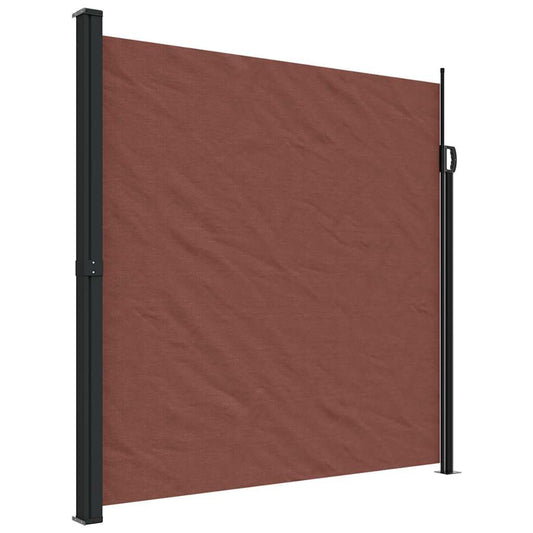 Vidaxl Toldo Lateral Retráctil Marrón 200x600 Cm_0