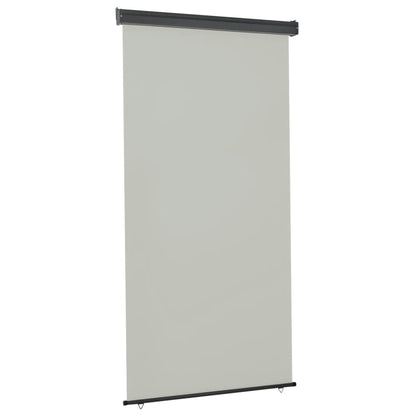 Vidaxl Toldo Lateral De Balcón Gris 122x250 Cm_0