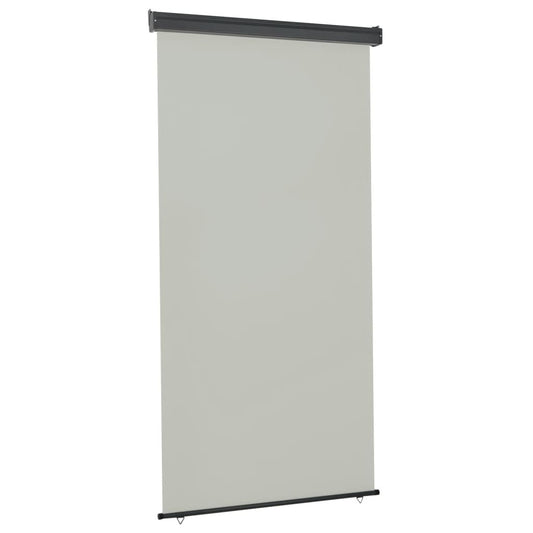 Vidaxl Toldo Lateral De Balcón Gris 122x250 Cm_0