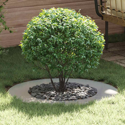 Adecuado Para Anillo De Árbol Plano Plateado Ø50/80 Cm_1