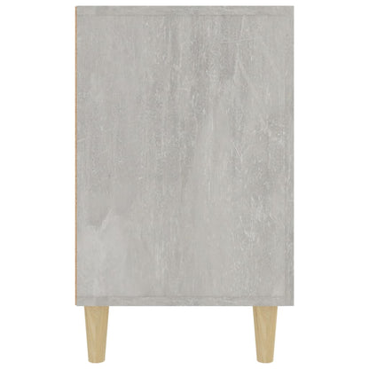 Aparador De Madera De Ingeniería Gris Hormigón 100x36x60 Cm / Vetonek_4