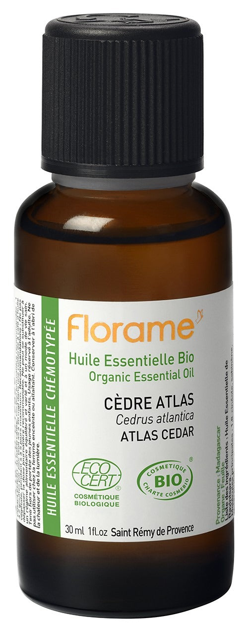 Aceite esencial Cedro Atlas (Cedrus atlantica) Cedar Florame