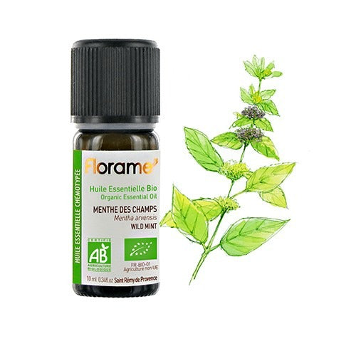 Aceite Esencial de Menta Silvestre o Hierbabuena ( Mentha Arvensis) Florame