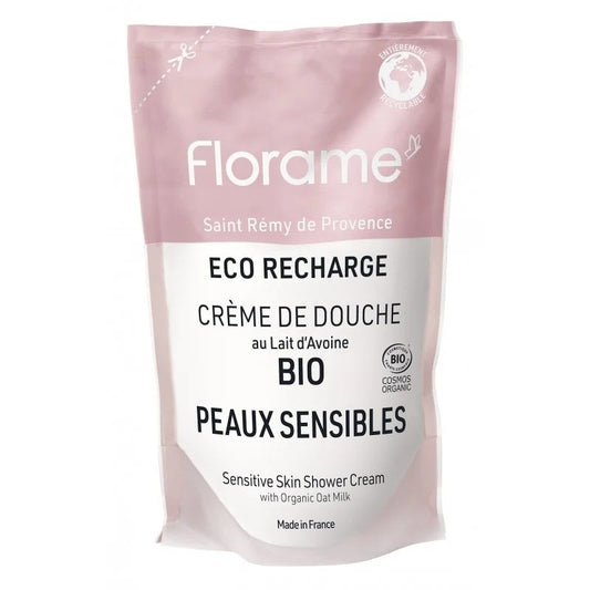 Eco-recarga gel de ducha Pieles Sensibles 700ml Florame