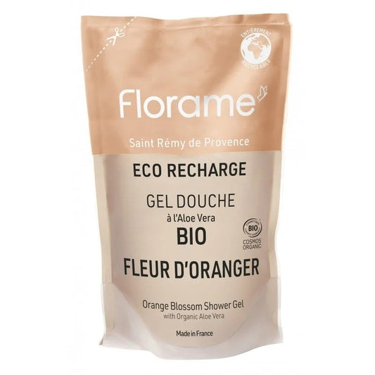 Eco-recarga gel de ducha Fleur dOranger (Flor de Azahar) 700ml Florame