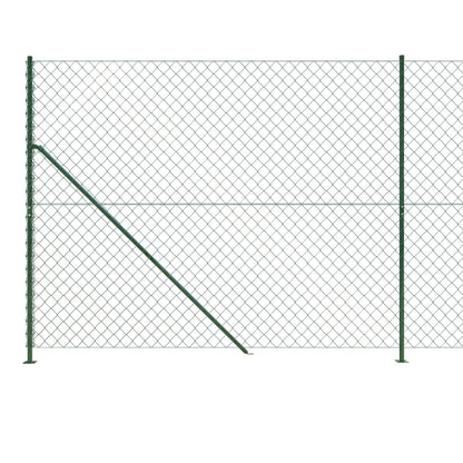Cerca De Alambre Con Brida Verde 2x10 M / Vetonek_1