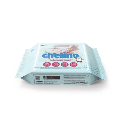 Toallitas infantiles dermo sensitive Chelino 20 unidades