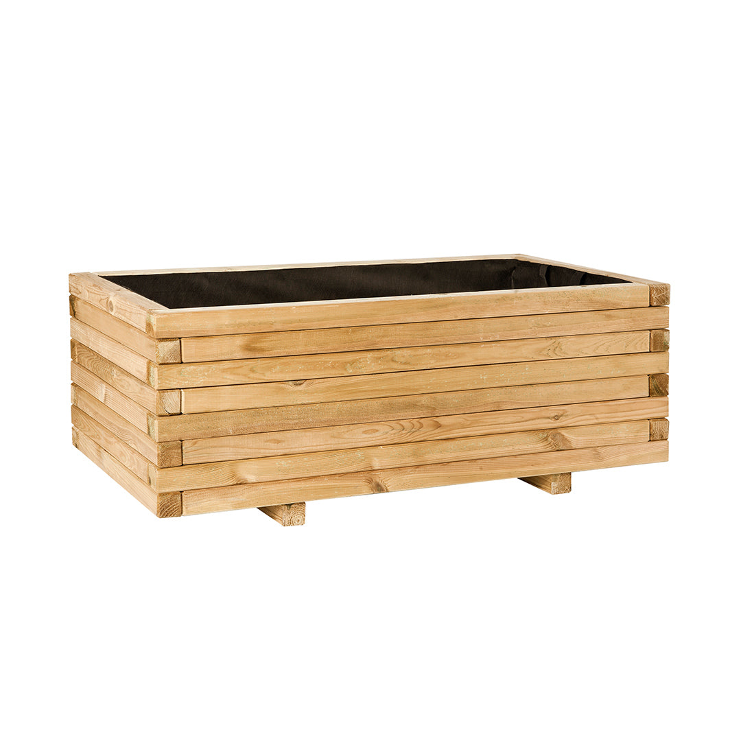 Wildbox Jardínera Rectangular: Estilo Y Funcionalidad Para Tu Espacio Verde 1x0,5x0,385 M / Multicolor_2