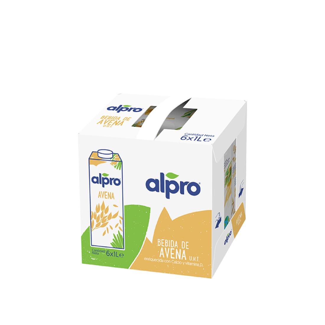 Pack 6 uds Bebida de Avena Alpro 1 Litro