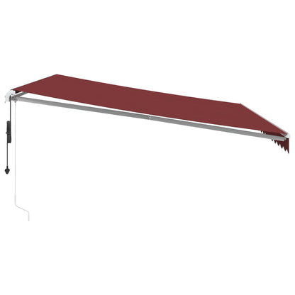 Toldo Retráctil Automático Burdeos 450x350 Cm_3