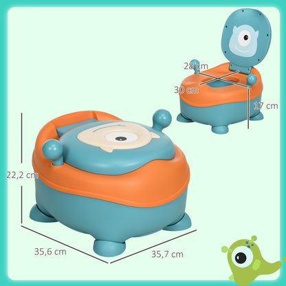 Orinal Para Bebé De 6-36 Meses De Alien Con Tapa Azul Zonekiz_2