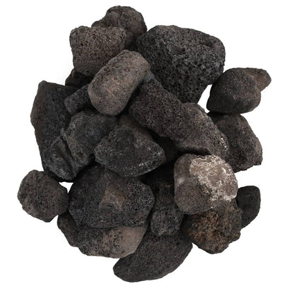 Vidaxl Rocas Volcánicas Negras 25 Kg 5-8 Cm_2
