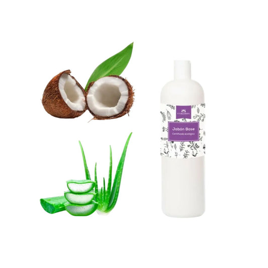 Jabón Base certificado ecológico, Camassia, 1000ml