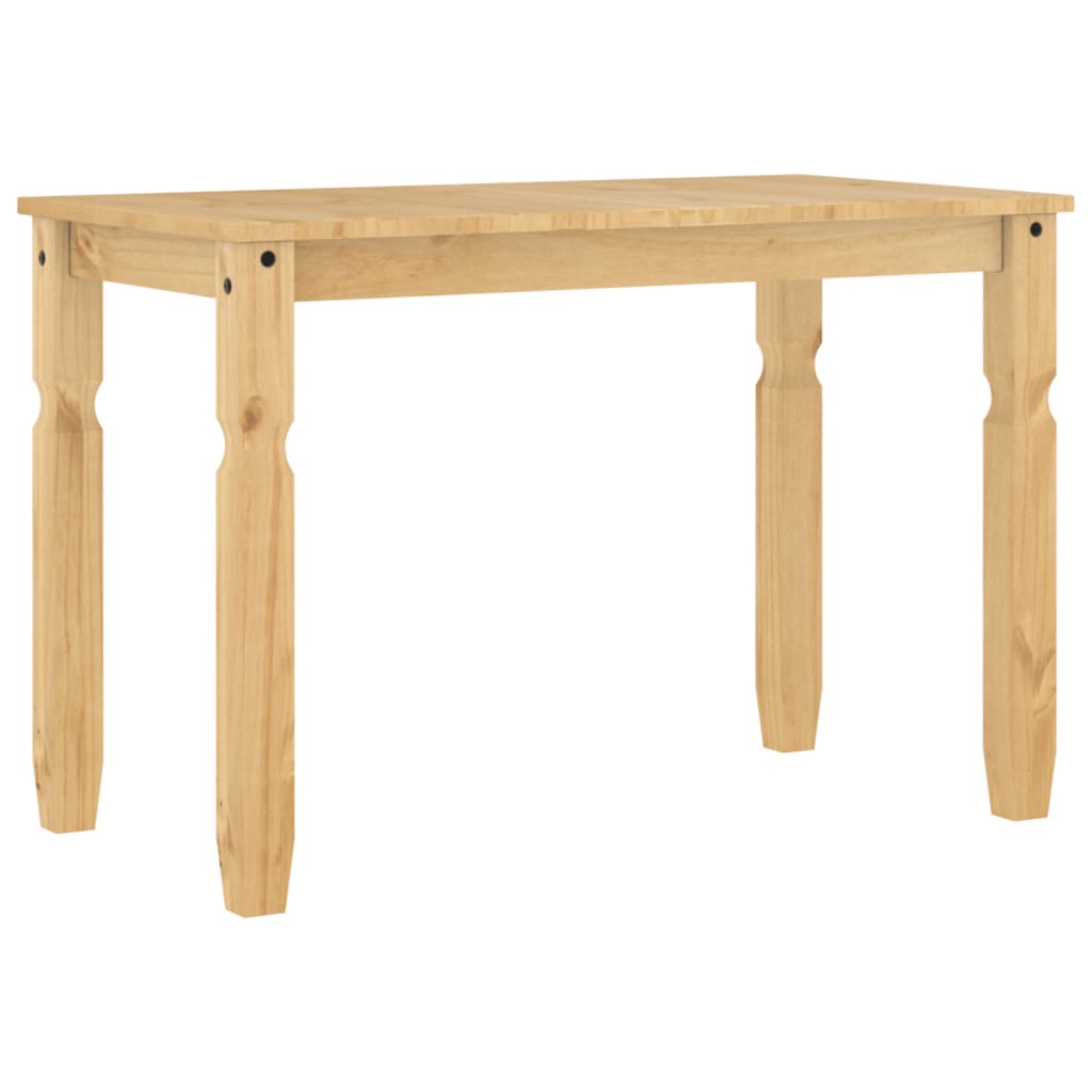Mesa De Comedor Corona Madera Maciza De Pino 112x60x75 Cm_0