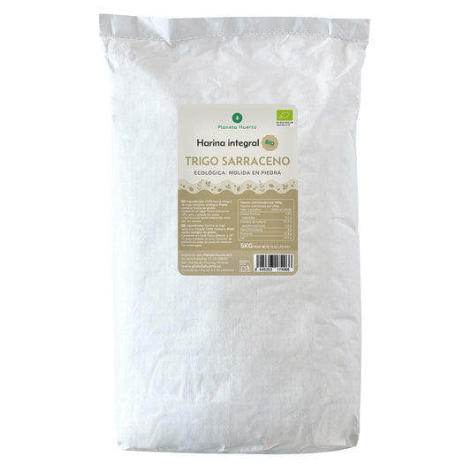 Harina Integral Trigo Sarraceno Eco Planeta Huerto 5 Kg
