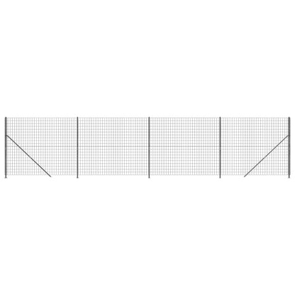 Cerca De Alambre Con Brida Gris Antracita 1,4x10 M / Vetonek_5
