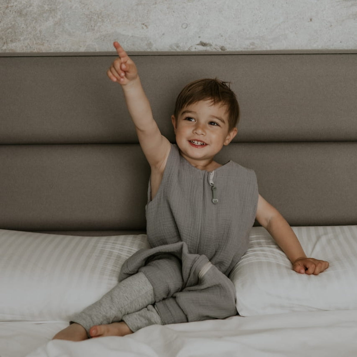 Sacos De Dormir Con Piernas T-m Muselina Algodón Rose