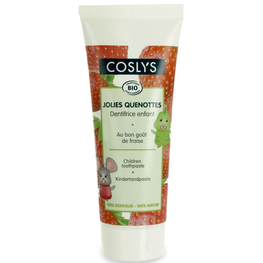 Gel Dentífrico Para Niños fresa Organica Coslys 75 ml