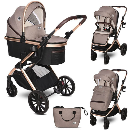 Carrito De Bebé Duo Glory Hasta 22 Kg Pearl Beige_0