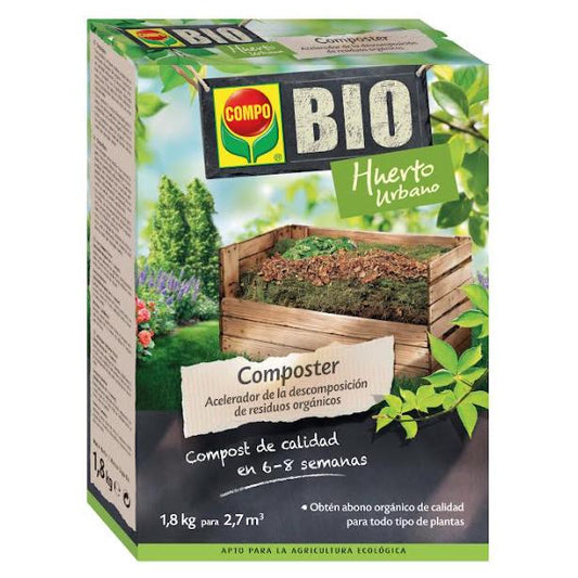 Compo Bio Acelerador de Compostaje Composter 1,8 Kg
