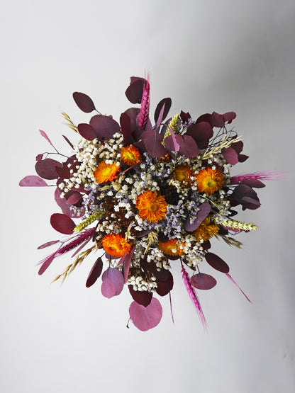 Ramo Ocaso - Flores Secas Y Preservadas