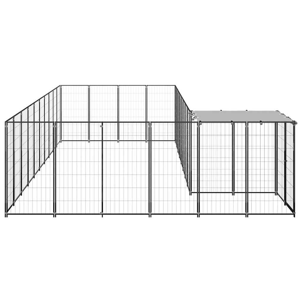 Perrera Negra 19,36 M² Acero_2