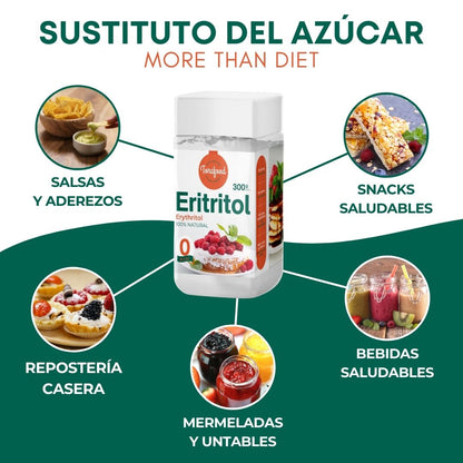 Eritritol Edulcorante Natural 300g Torafood_3