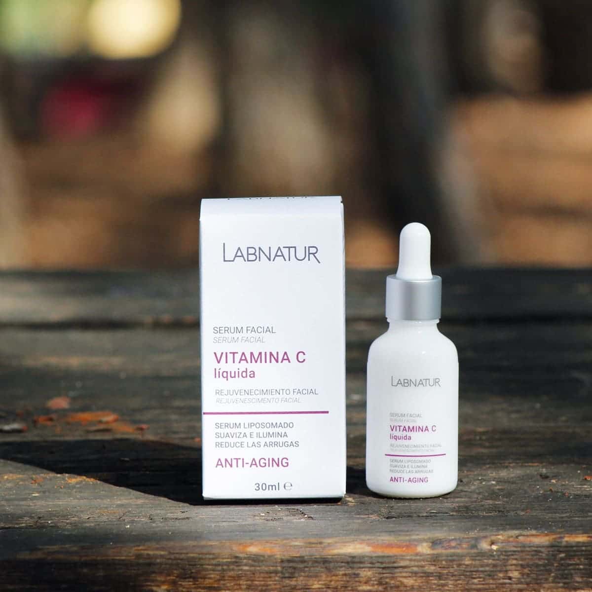 Sérum Facial de Vitamina C Líquida Labnatur 30 ml | Antioxidante e Iluminador | Luminosidad, Elasticidad y Tono Uniforme_2
